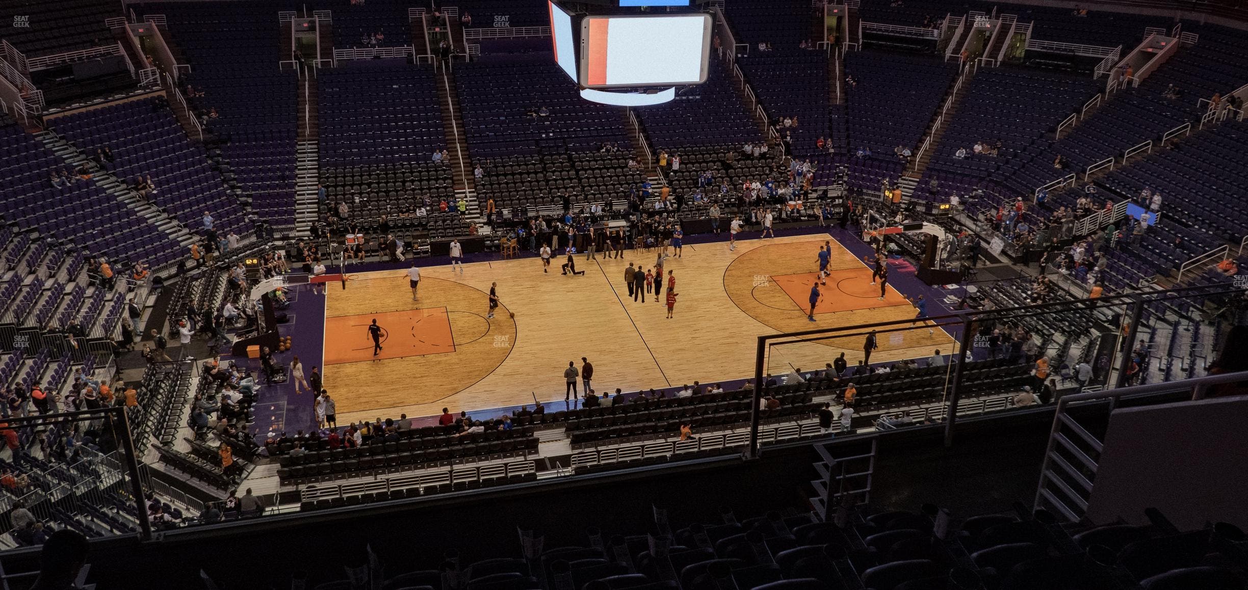 Mortgage Matchup Center - Section 220 Seat View