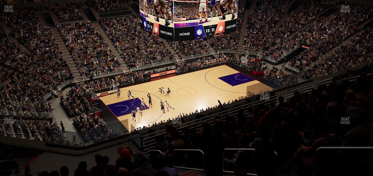 Mortgage Matchup Center - Section 222 Seat View