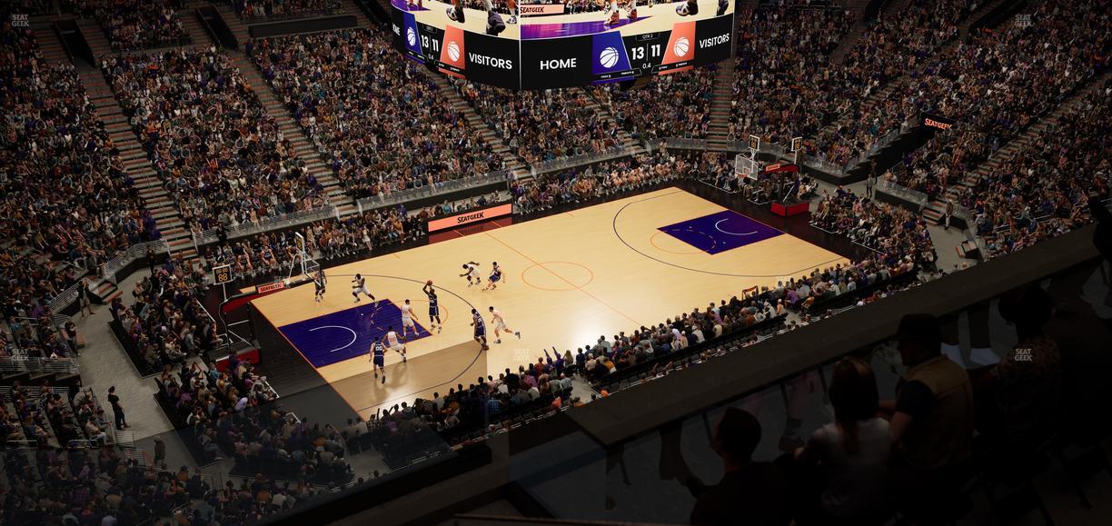 Mortgage Matchup Center - Section 222 Seat View