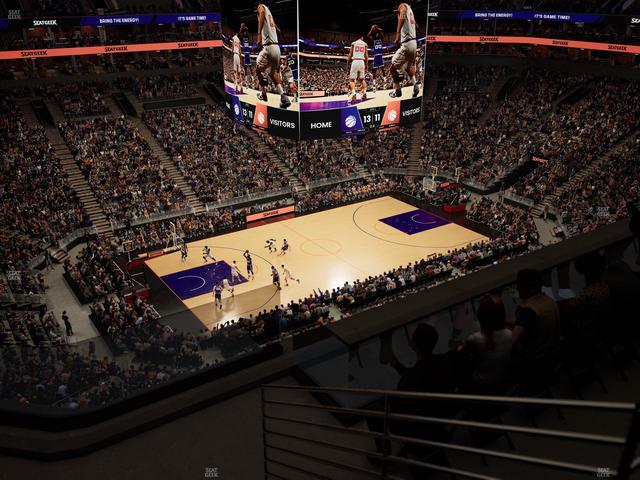 Mortgage Matchup Center - Section 222 Seat View