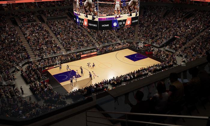 Mortgage Matchup Center - Section 222 Seat View