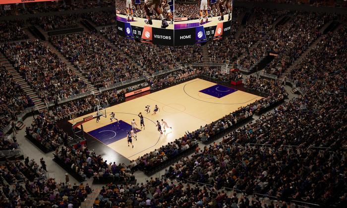 Mortgage Matchup Center - Section 223 Seat View