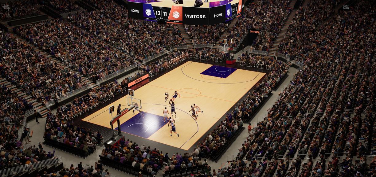 Mortgage Matchup Center - Section 224 Seat View