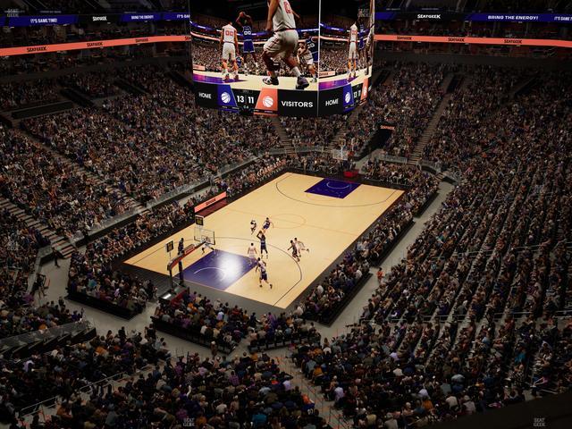 Mortgage Matchup Center - Section 224 Seat View