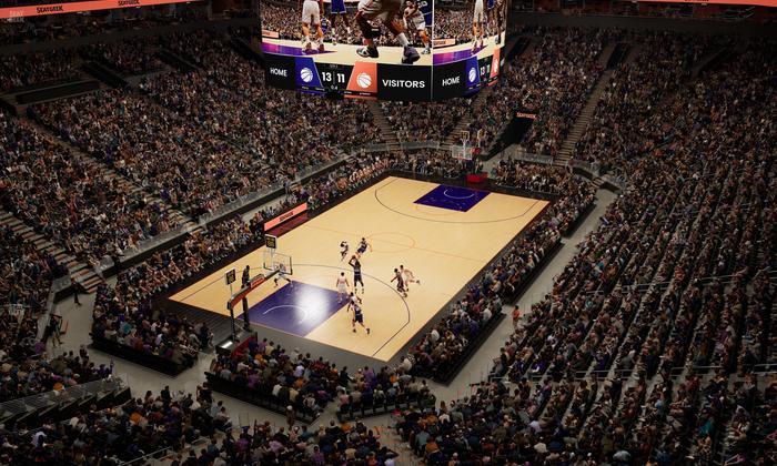 Mortgage Matchup Center - Section 224 Seat View