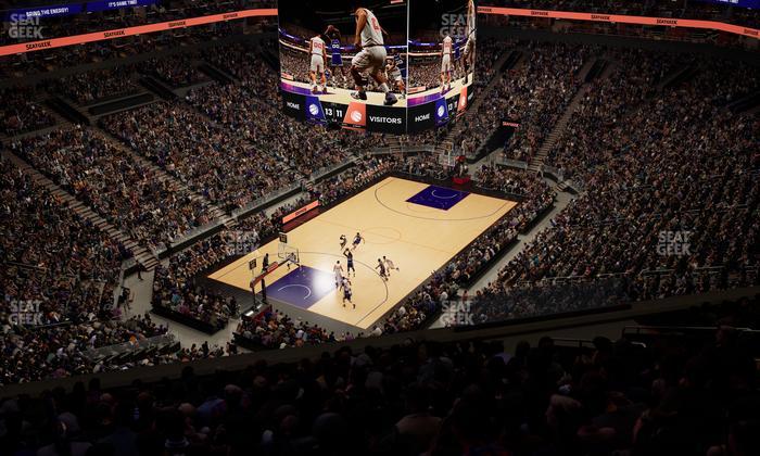 Mortgage Matchup Center - Section 224 Seat View