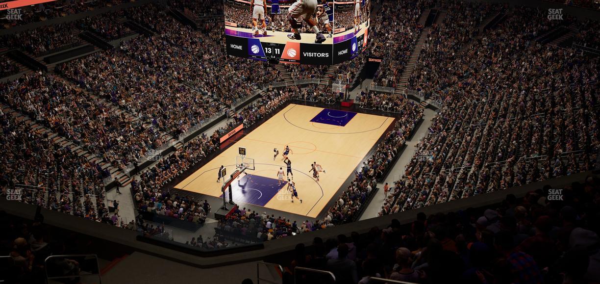 Mortgage Matchup Center - Section 225 Seat View