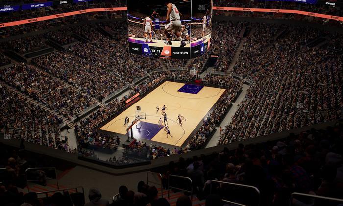 Mortgage Matchup Center - Section 225 Seat View