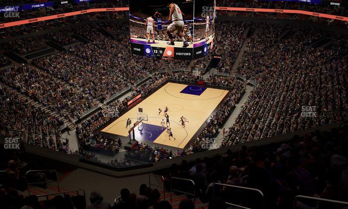 Mortgage Matchup Center - Section 225 Seat View