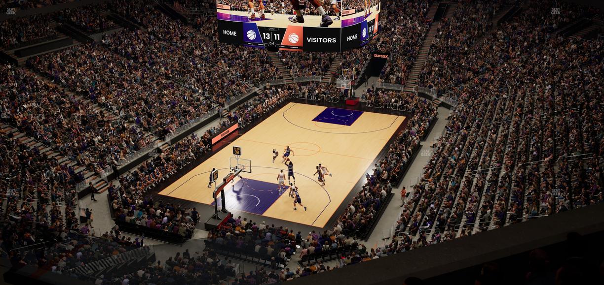 Mortgage Matchup Center - Section 225 Seat View