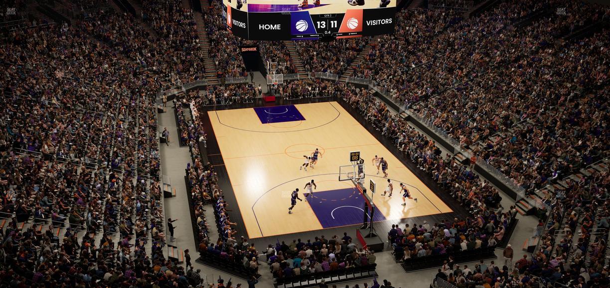 Mortgage Matchup Center - Section 228 Seat View