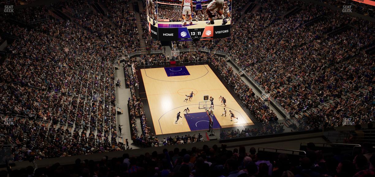 Mortgage Matchup Center - Section 228 Seat View