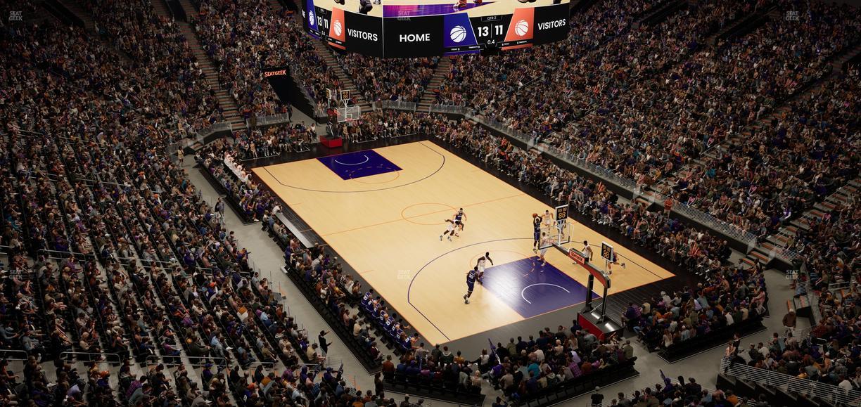 Mortgage Matchup Center - Section 230 Seat View