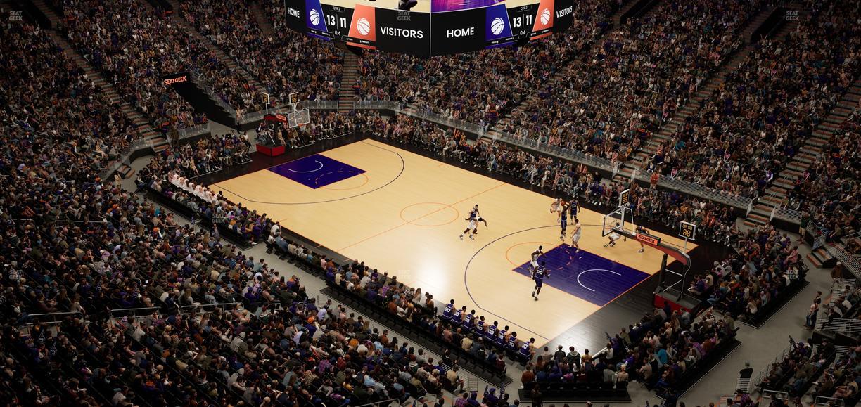 Mortgage Matchup Center - Section 231 Seat View