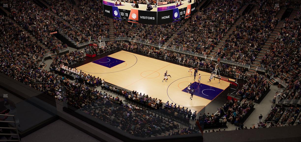 Mortgage Matchup Center - Section 232 Seat View