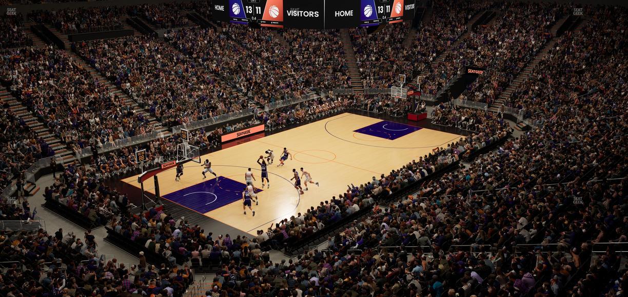 Mortgage Matchup Center - Section B Lounge 3 Seat View