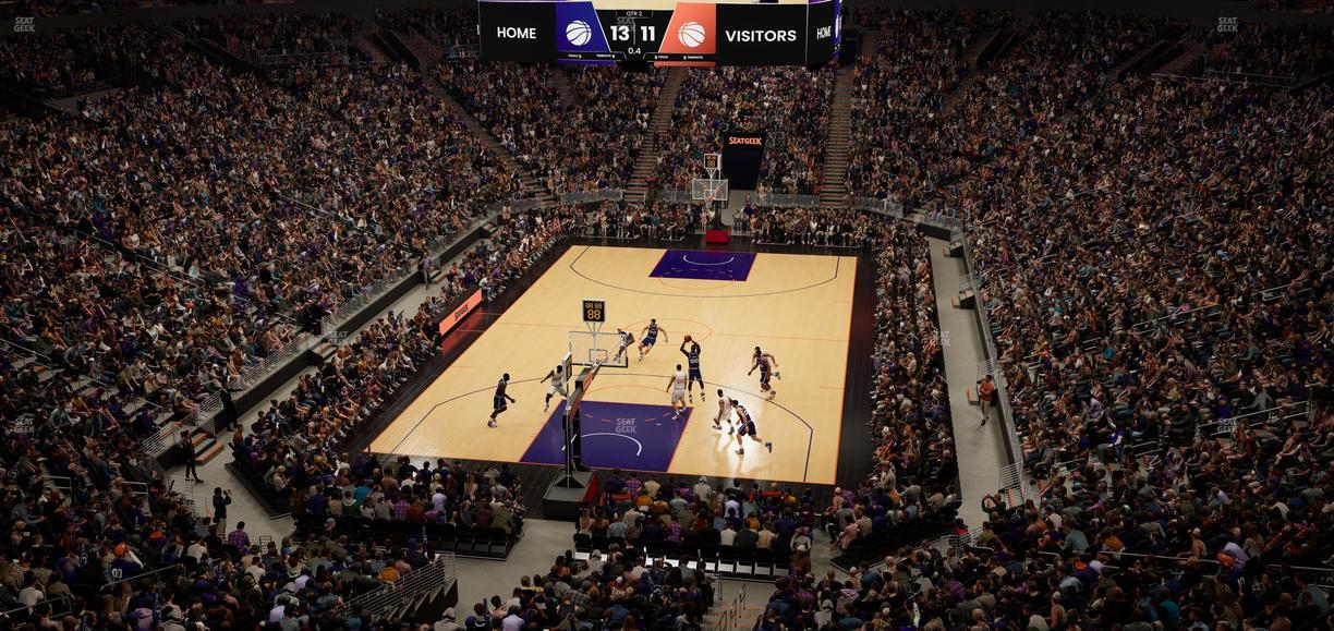 Mortgage Matchup Center - Section B Lounge 8 Seat View