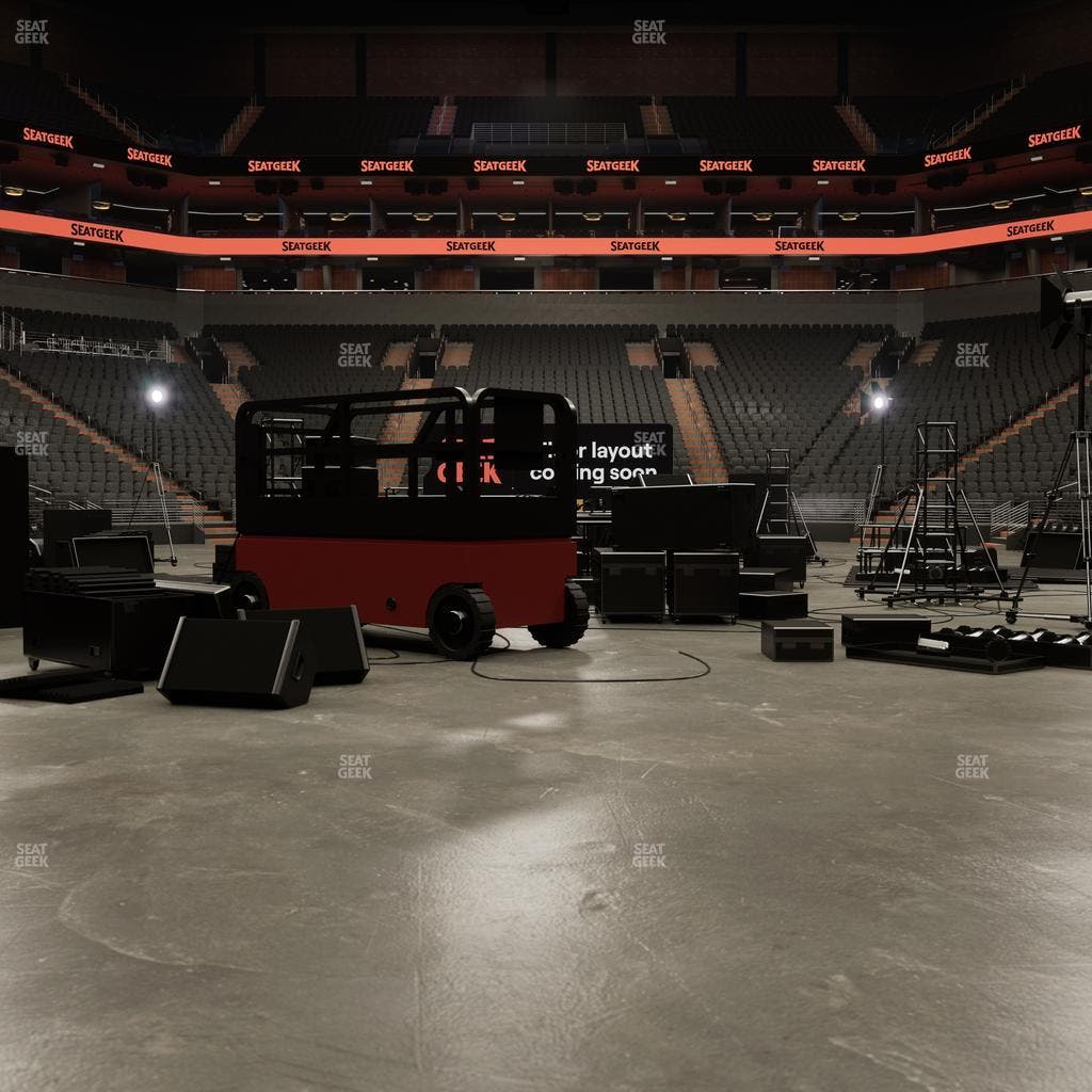 Mortgage Matchup Center - Section Floor Seat View