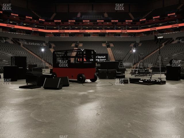 Mortgage Matchup Center - Section Floor Seat View