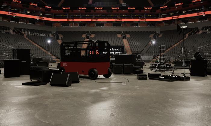 Mortgage Matchup Center - Section Floor Seat View