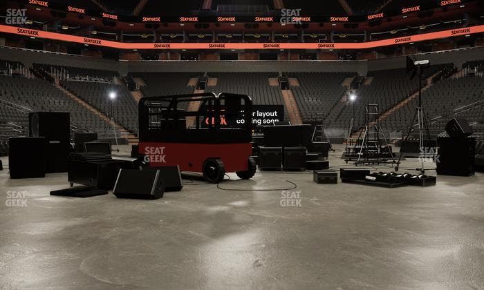 Mortgage Matchup Center - Section Floor Seat View