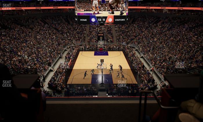 Mortgage Matchup Center - Section Hideaway Lounge Seat View