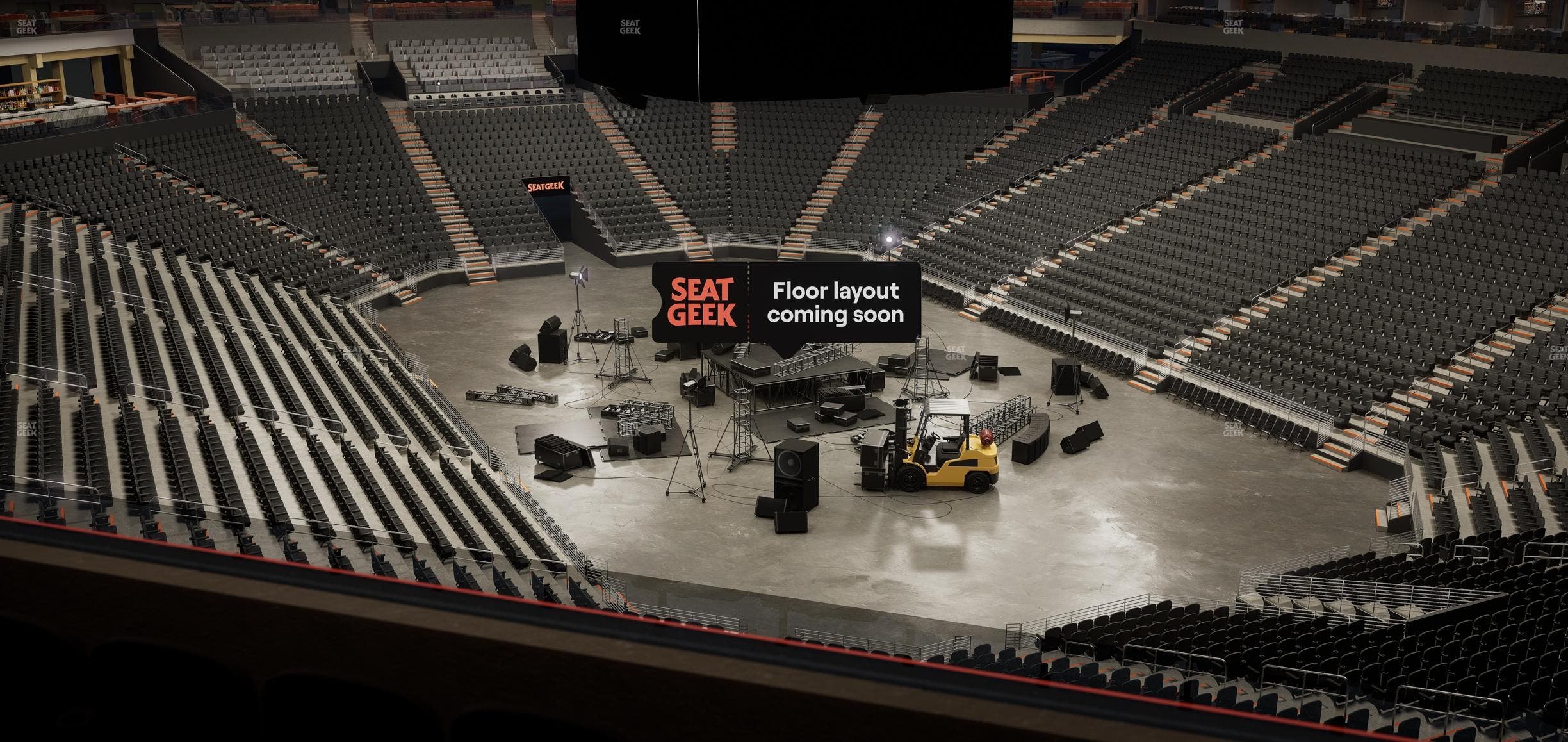 Mortgage Matchup Center - Section M Club Ga Seat View