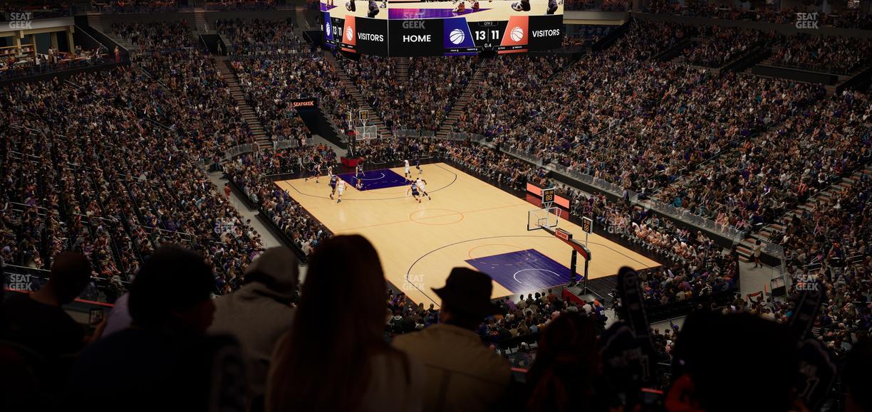 Mortgage Matchup Center - Section M Club Ga Seat View