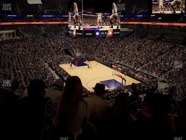 Mortgage Matchup Center - Section M Club Ga Seat View