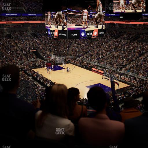 Mortgage Matchup Center - Section M Club Seat View