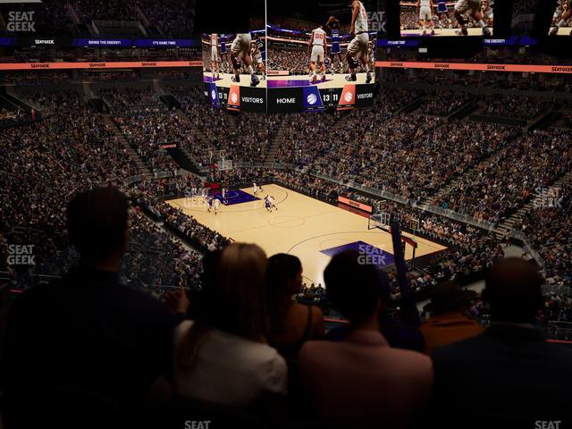 Mortgage Matchup Center - Section M Club Seat View