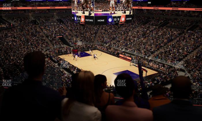 Mortgage Matchup Center - Section M Club Seat View