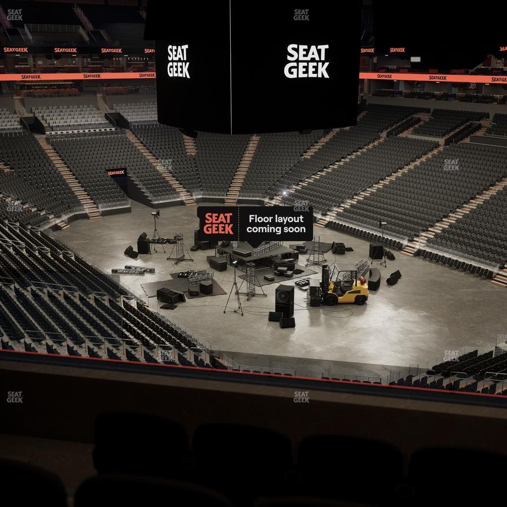 Mortgage Matchup Center - Section M Club Seat View