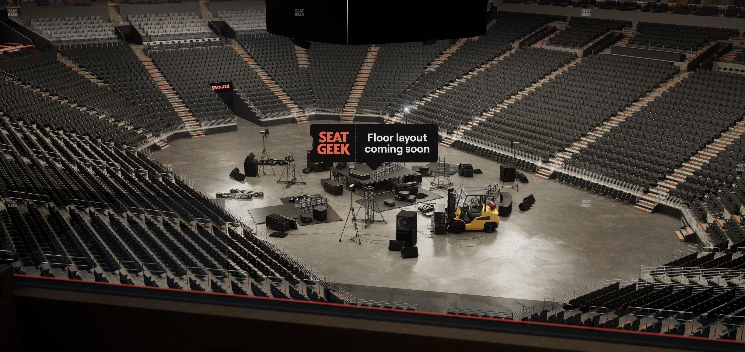 Mortgage Matchup Center - Section M Club Seat View