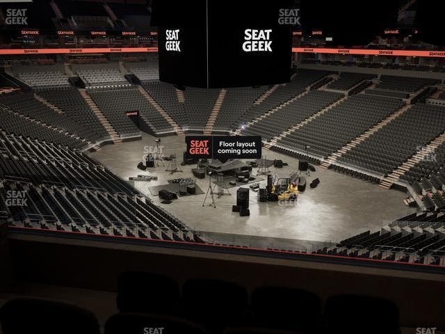 Mortgage Matchup Center - Section M Club Seat View