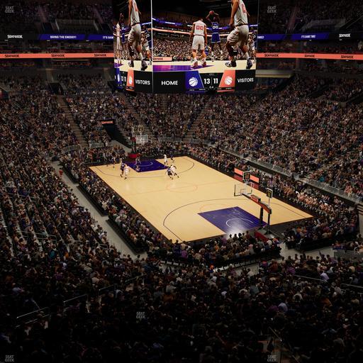 Mortgage Matchup Center - Section M Club Seat View