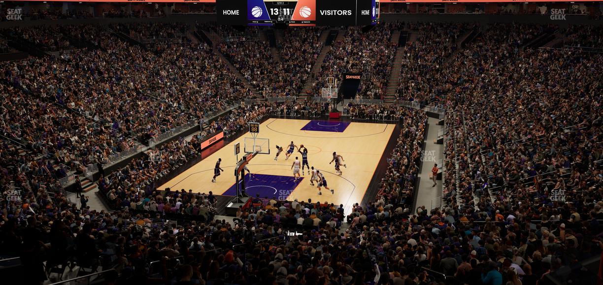 Mortgage Matchup Center - Section North Club 119 Seat View