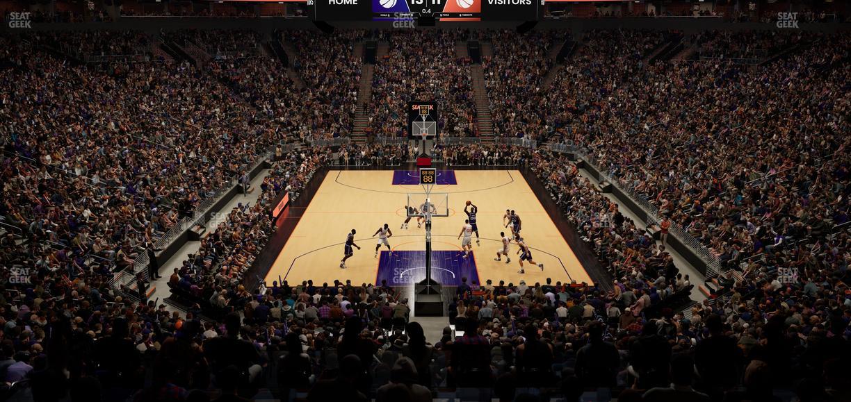 Mortgage Matchup Center - Section North Club 120 Seat View