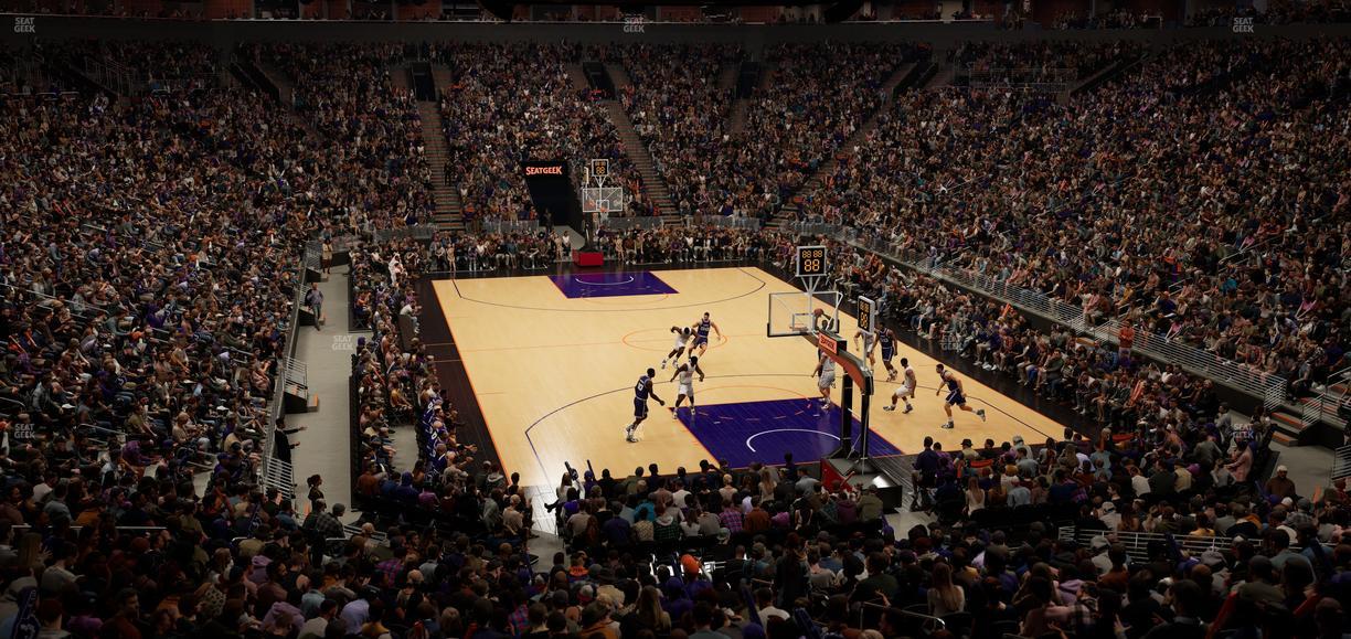 Mortgage Matchup Center - Section North Club 121 Seat View