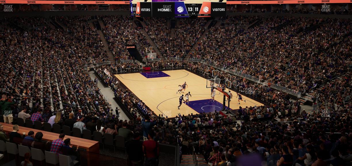 Mortgage Matchup Center - Section North Club 121 Seat View