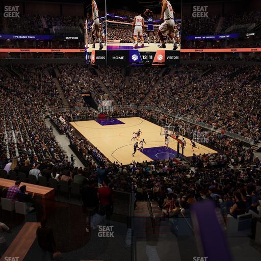 Mortgage Matchup Center - Section North Club 121 Seat View