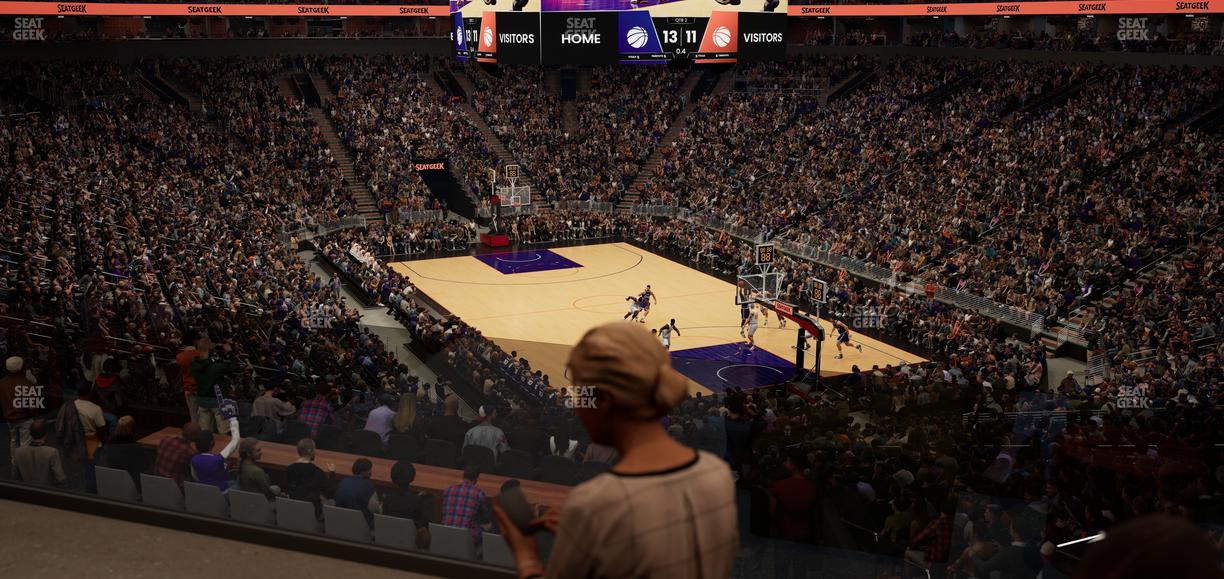 Mortgage Matchup Center - Section North Lounge 11 Seat View