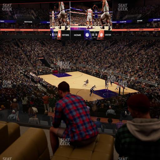 Mortgage Matchup Center - Section North Lounge 12 Seat View