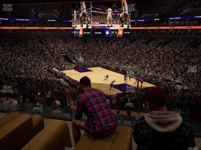 Mortgage Matchup Center - Section North Lounge 12 Seat View