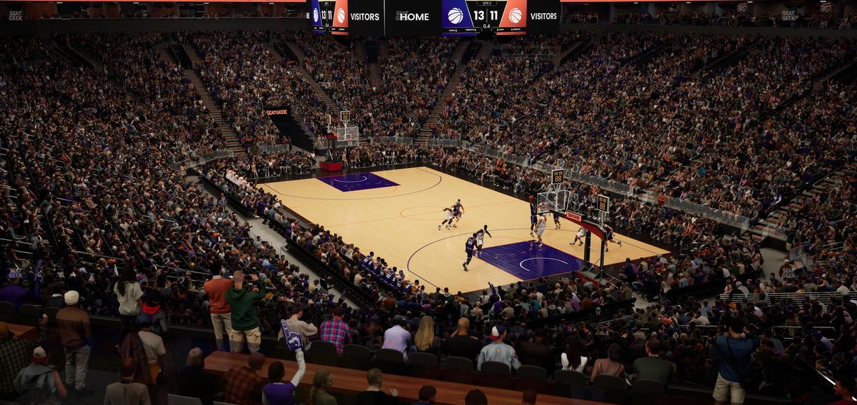 Mortgage Matchup Center - Section North Lounge 12 Seat View