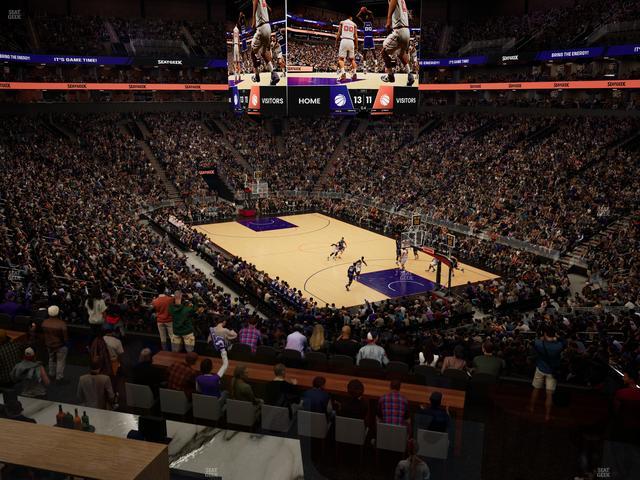 Mortgage Matchup Center - Section North Lounge 12 Seat View