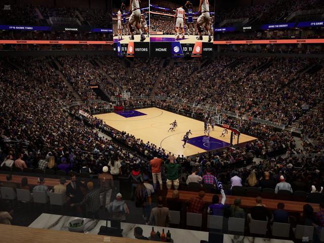 Mortgage Matchup Center - Section North Lounge 13 Seat View