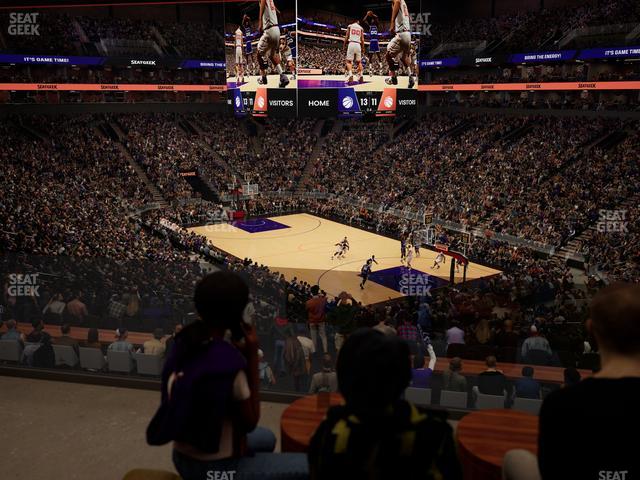 Mortgage Matchup Center - Section North Lounge 13 Seat View