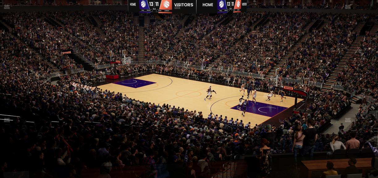 Mortgage Matchup Center - Section North Lounge 16 Seat View