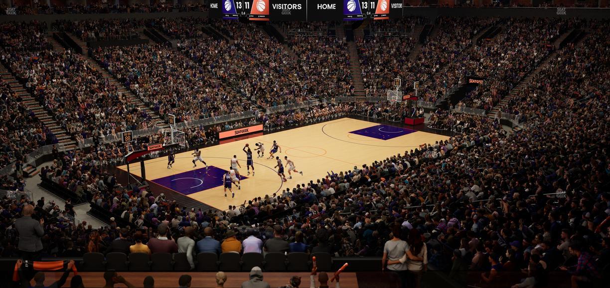 Mortgage Matchup Center - Section North Lounge 2 Seat View